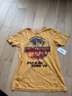 100% Cotton Band Tee NWT